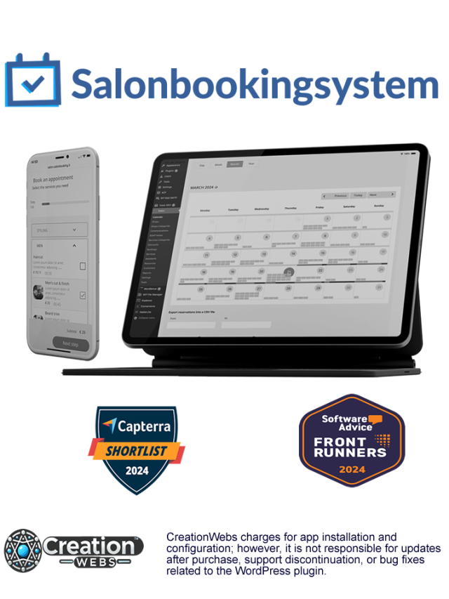Booking Service on Your Website