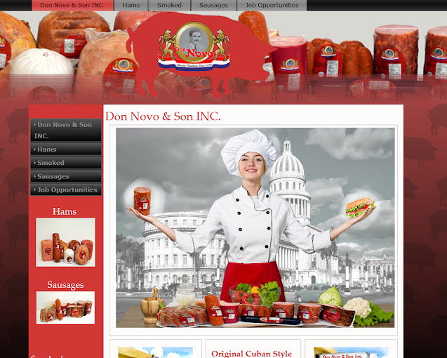 Paquete De Diseño Web Profesional Por Solo $29 Al Mes: ¡Una Oportunidad Única Para Pequeñas Empresas! 12 Don Novo Meat Factory Miami, Florida