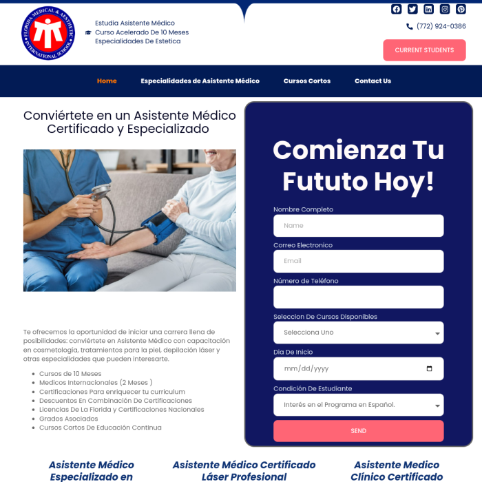 Paquete De Diseño Web Profesional Por Solo $29 Al Mes: ¡Una Oportunidad Única Para Pequeñas Empresas! 9 Medical Assistant In Miami