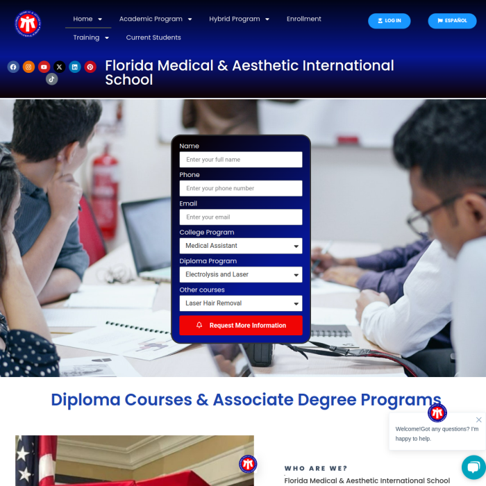 Paquete De Diseño Web Profesional Por Solo $29 Al Mes: ¡Una Oportunidad Única Para Pequeñas Empresas! 13 Fmedcollege.com 1