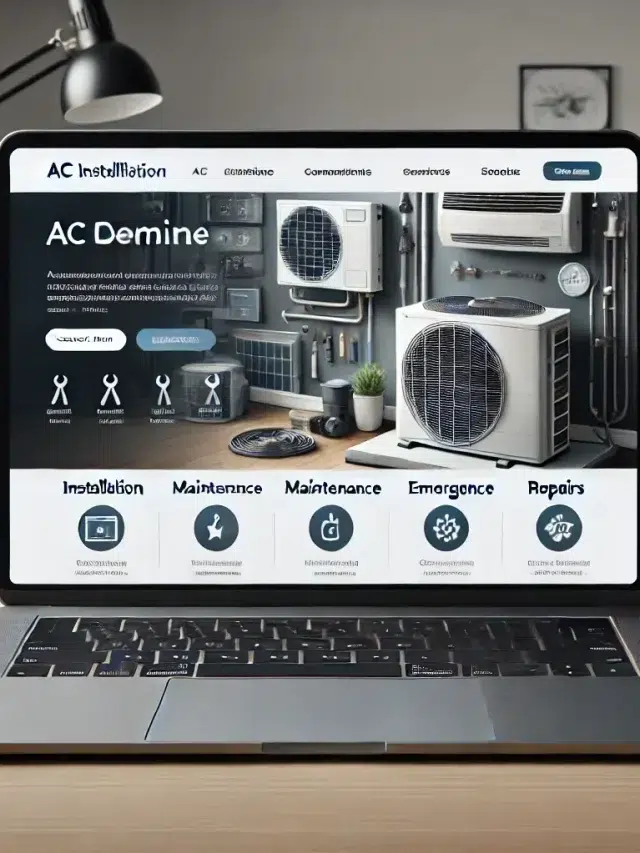 Website for AC Installation and Repair Services: A Comprehensive Guide