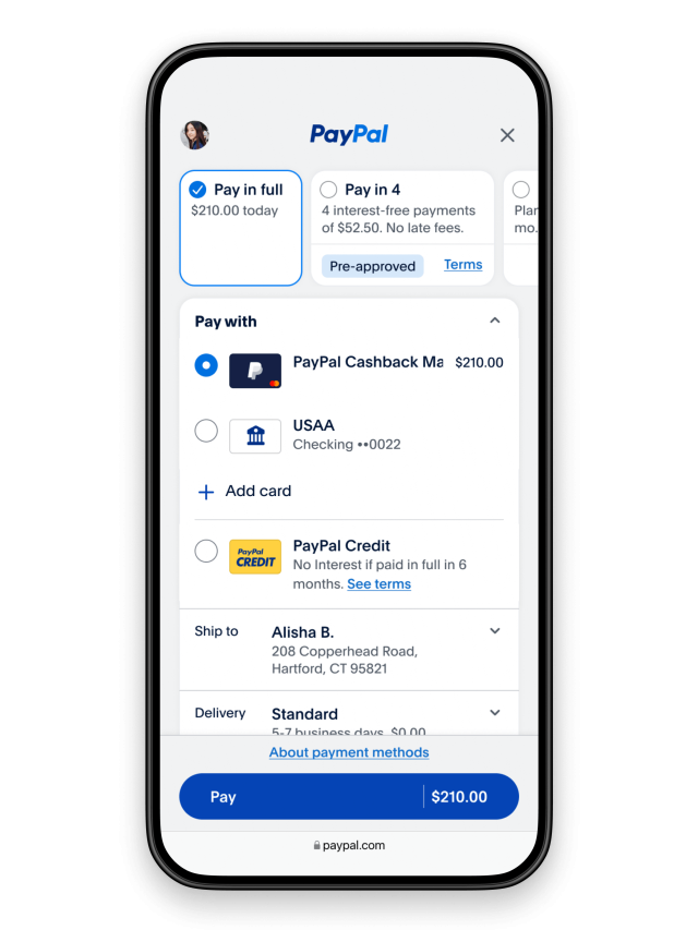 Pay With PayPal