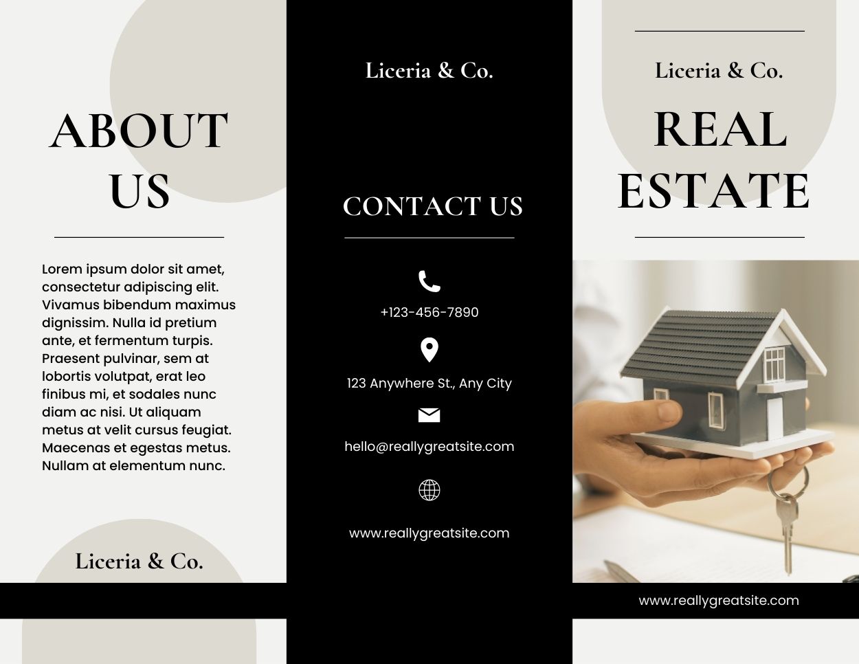 Portfolio Creationwebs Real State Brochure Sample