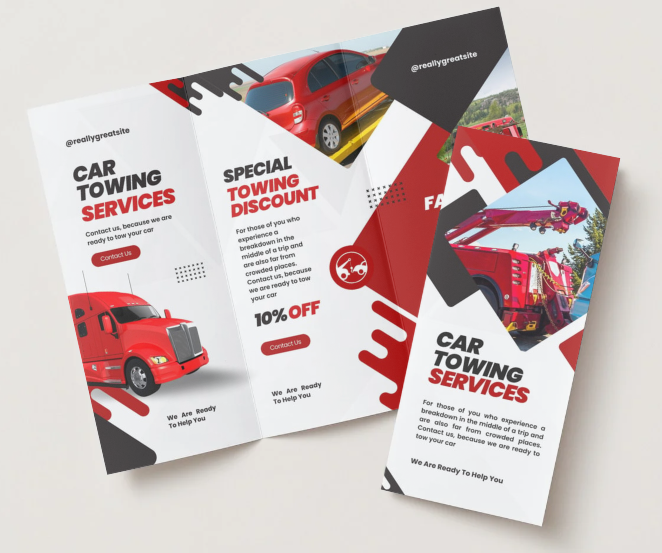 Printed Flyers .Tri-Fold Brochure Sample At Creationwebs Printed Product