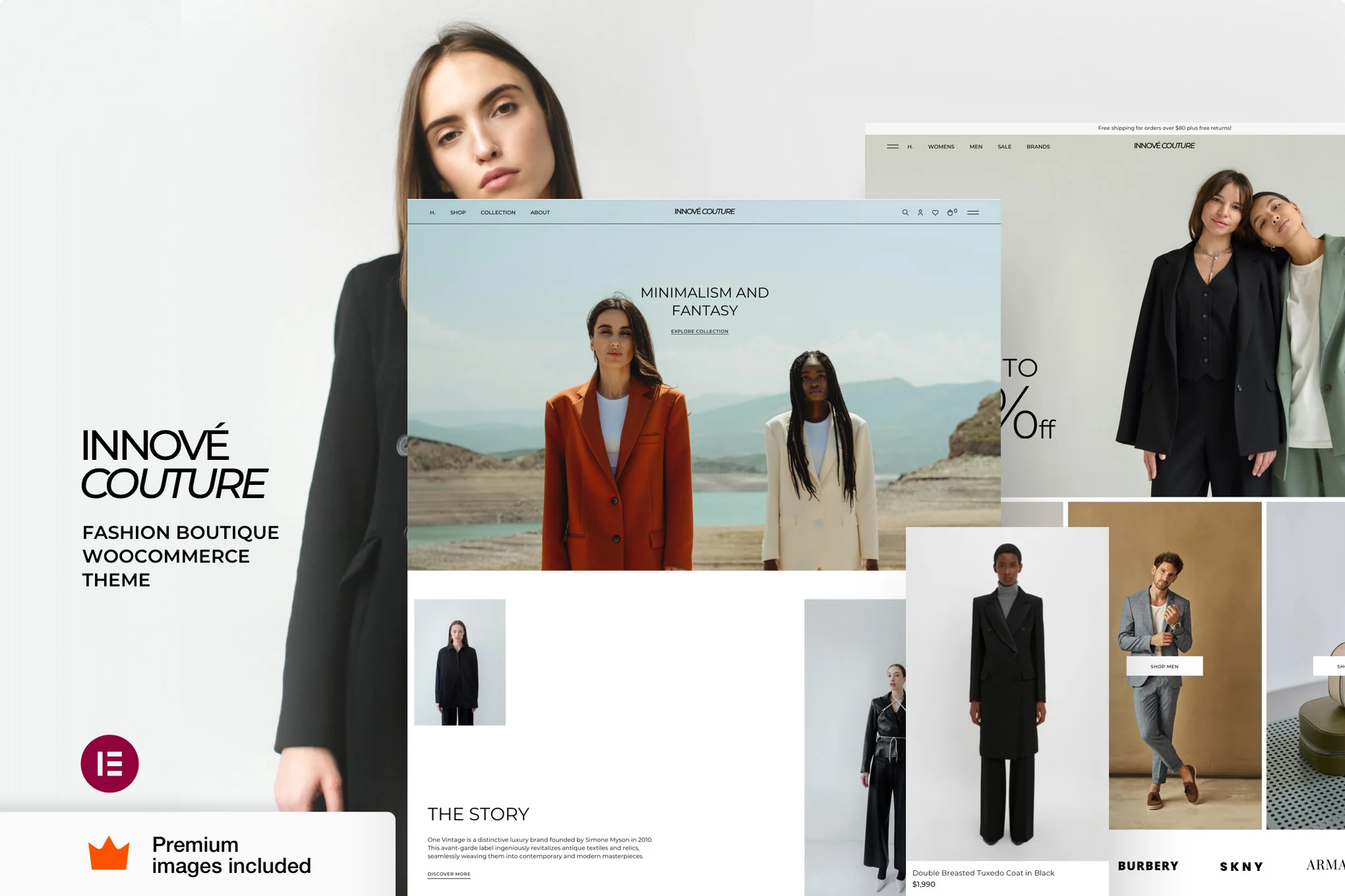 Web Design For Fashion Shops : Woocommerce Offers No Monthly Fee And Multiple Options. 1 A Woman Holding A Poster