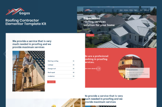 Web Design For A Roofing Business: Best Templates From Creationwebs 2 Screenshot 2025 08 04 105154
