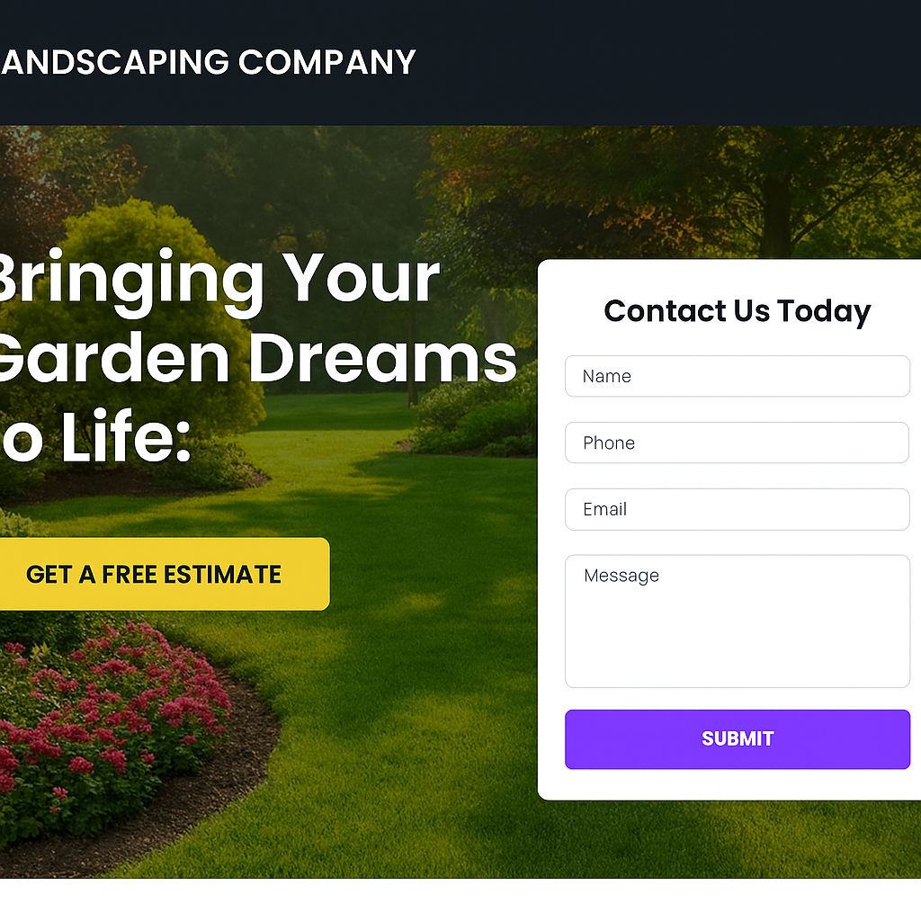 Effective Landing Page