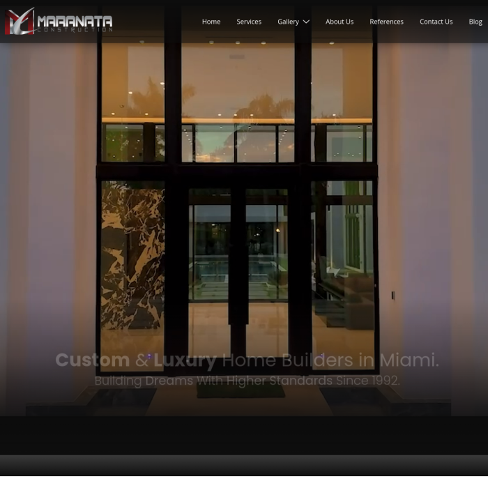 Maranata Construction Home Builders In Miami