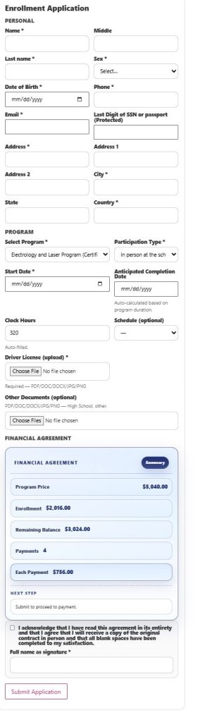 Enrollflow Usa App Is The Solution For Your Private School Enrollment 1 Enrollment Application For Small Educational Center In Miami , Florida