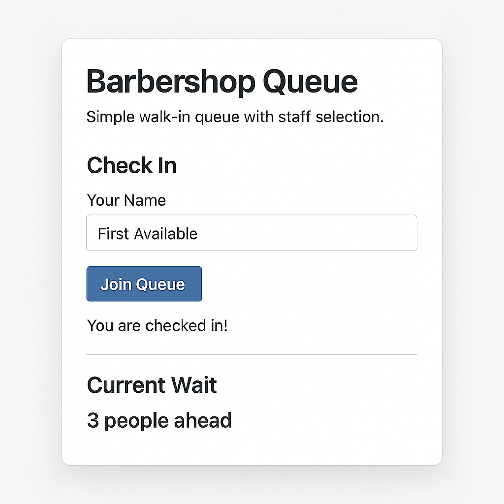 Check In System