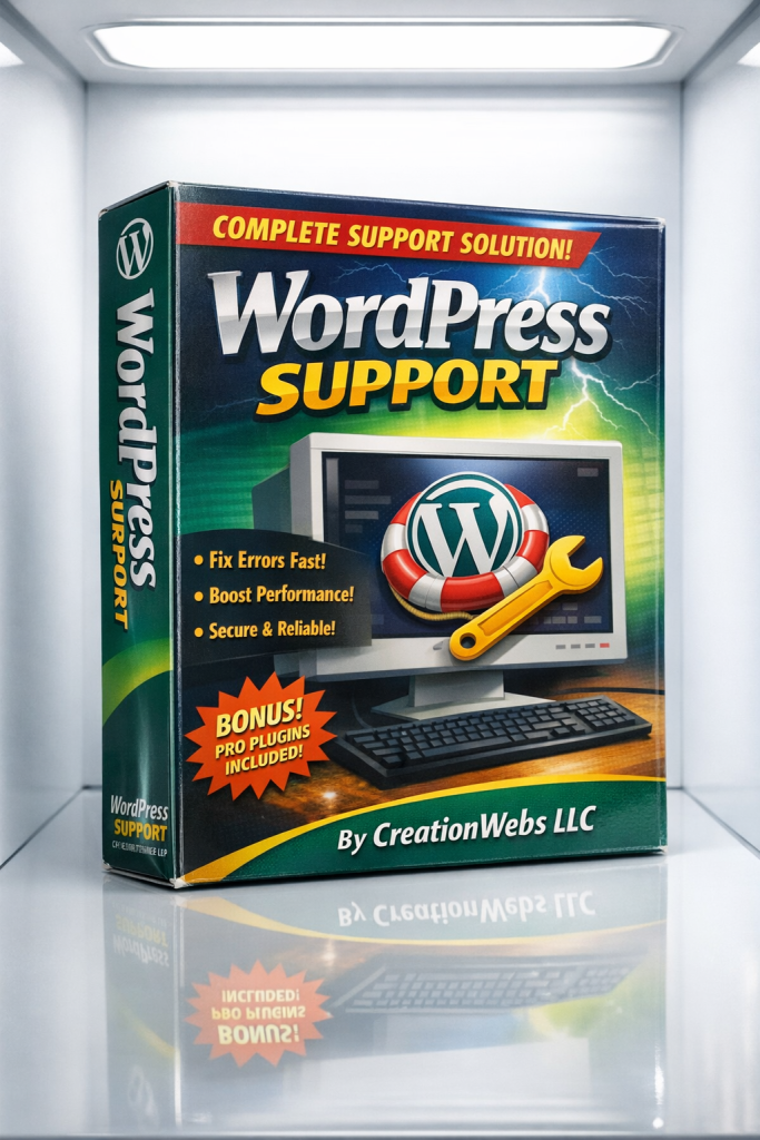 Wordpress Support By Creationwebs