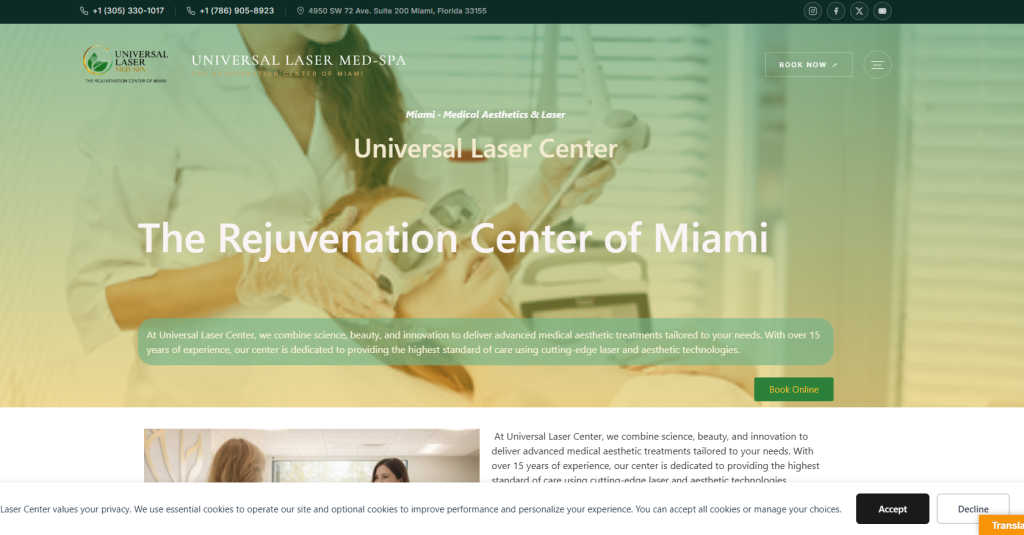 Universal Laser Center Medical Spa