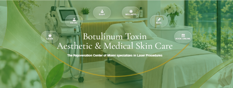Portfolio Creationwebs 17 Rejuvenation Center Of Miami Offering Botulinum Toxin Aesthetic And Medical Skin Care With Laser Procedures