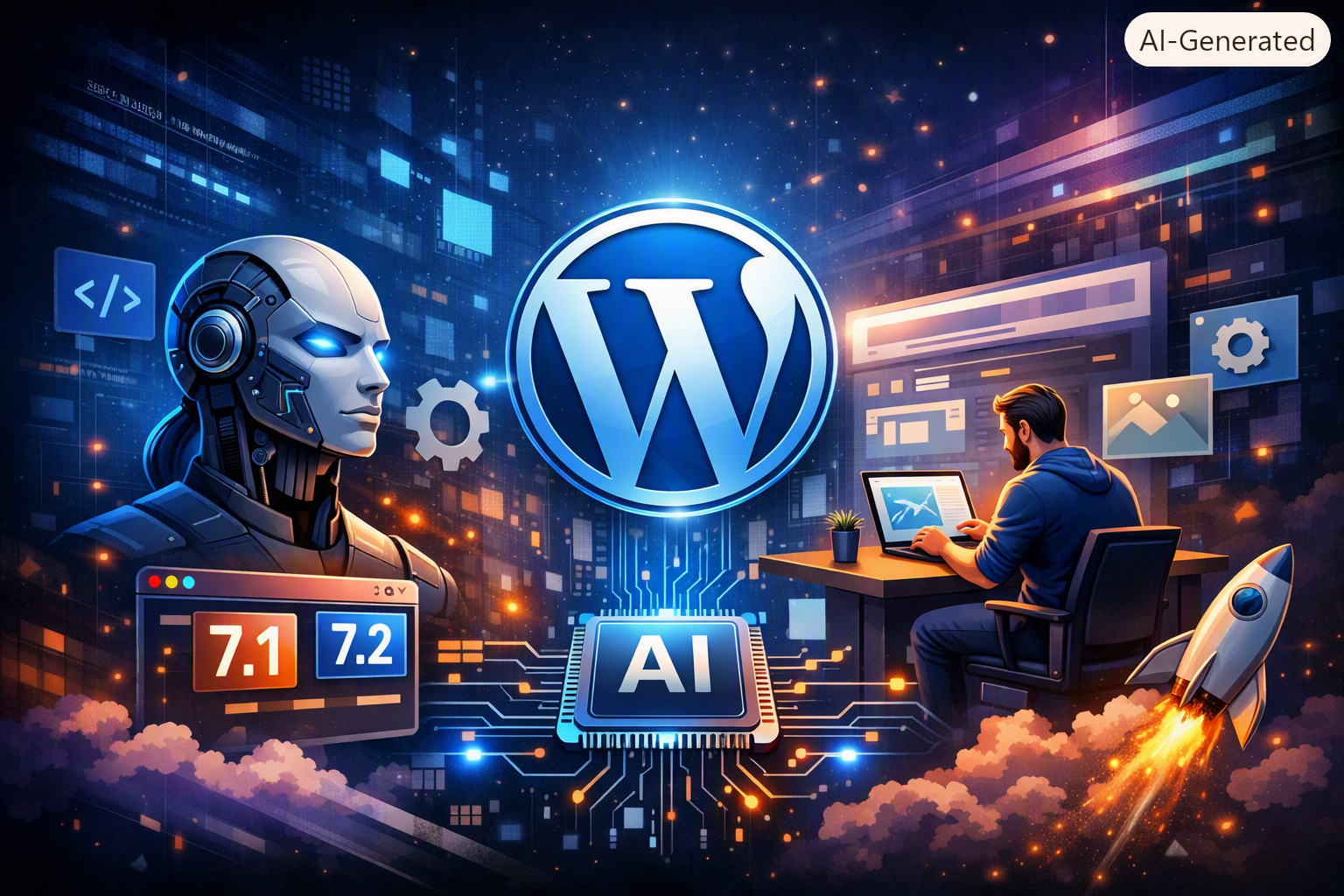 WordPress 2026: Capacidades, IA integrada y las nuevas versiones que transformarán la web